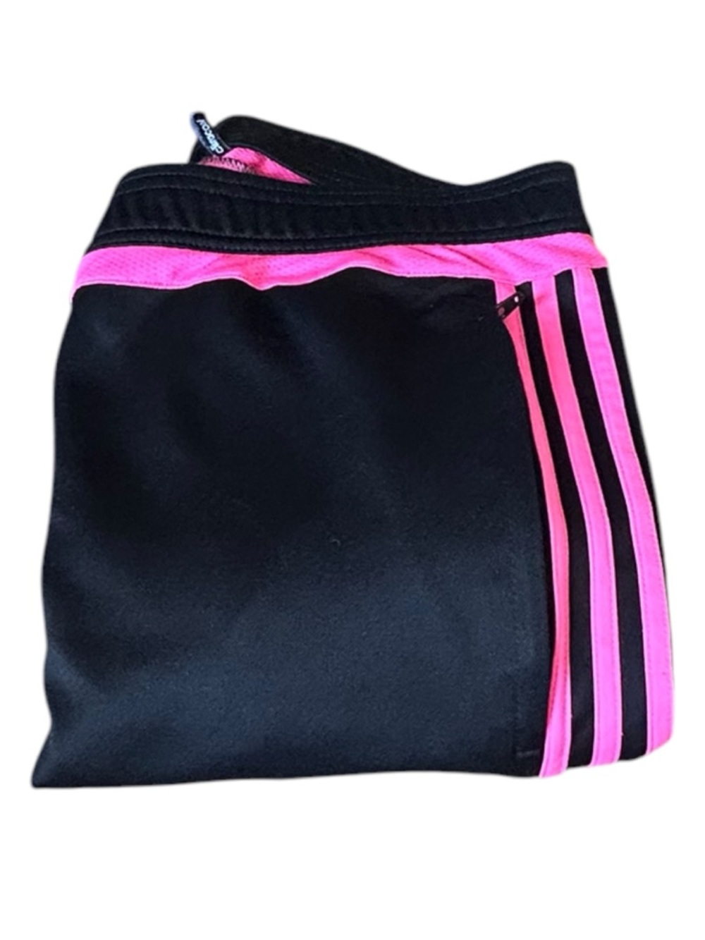 Adidas Tiro 15 ClimaCool Pants XL Black Pink Stripe Soccer Athletic - Picture 5 of 14